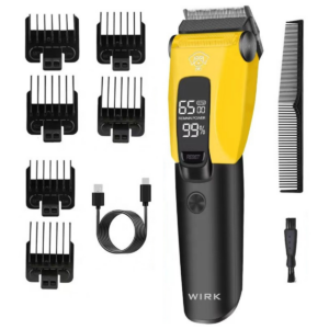 Máquina Cortar Pelo Perros Mascotas 3 Velocidades Smart Amarilla